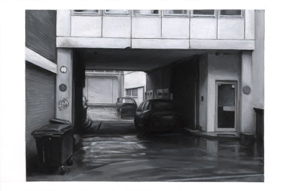 Internal Courtyard with Parking 